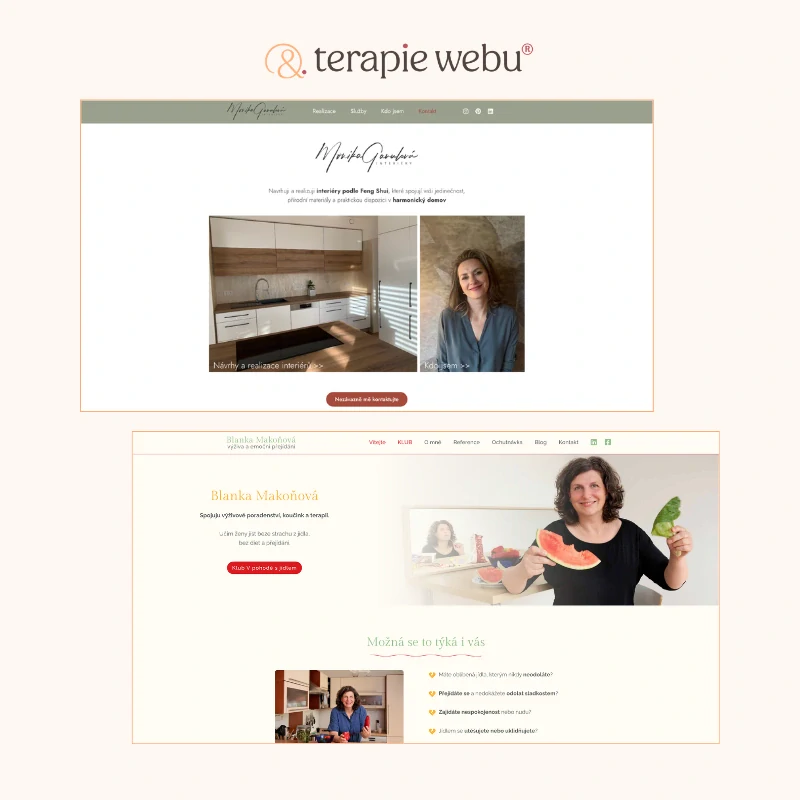 terapiewebu.cz | Štěpánka Horák Voborníková | Terapie webu®. Dopřejte terapii i vašemu webu