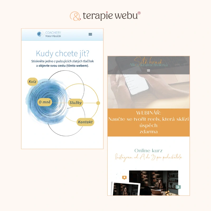 terapiewebu.cz | Štěpánka Horák Voborníková | Terapie webu®. Dopřejte terapii i vašemu webu