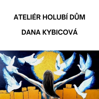 atelierholubidum.cz | Dana Melounová Kybicová | Ateliér Holubí dům - holubi na střeše a slunce ve skle
