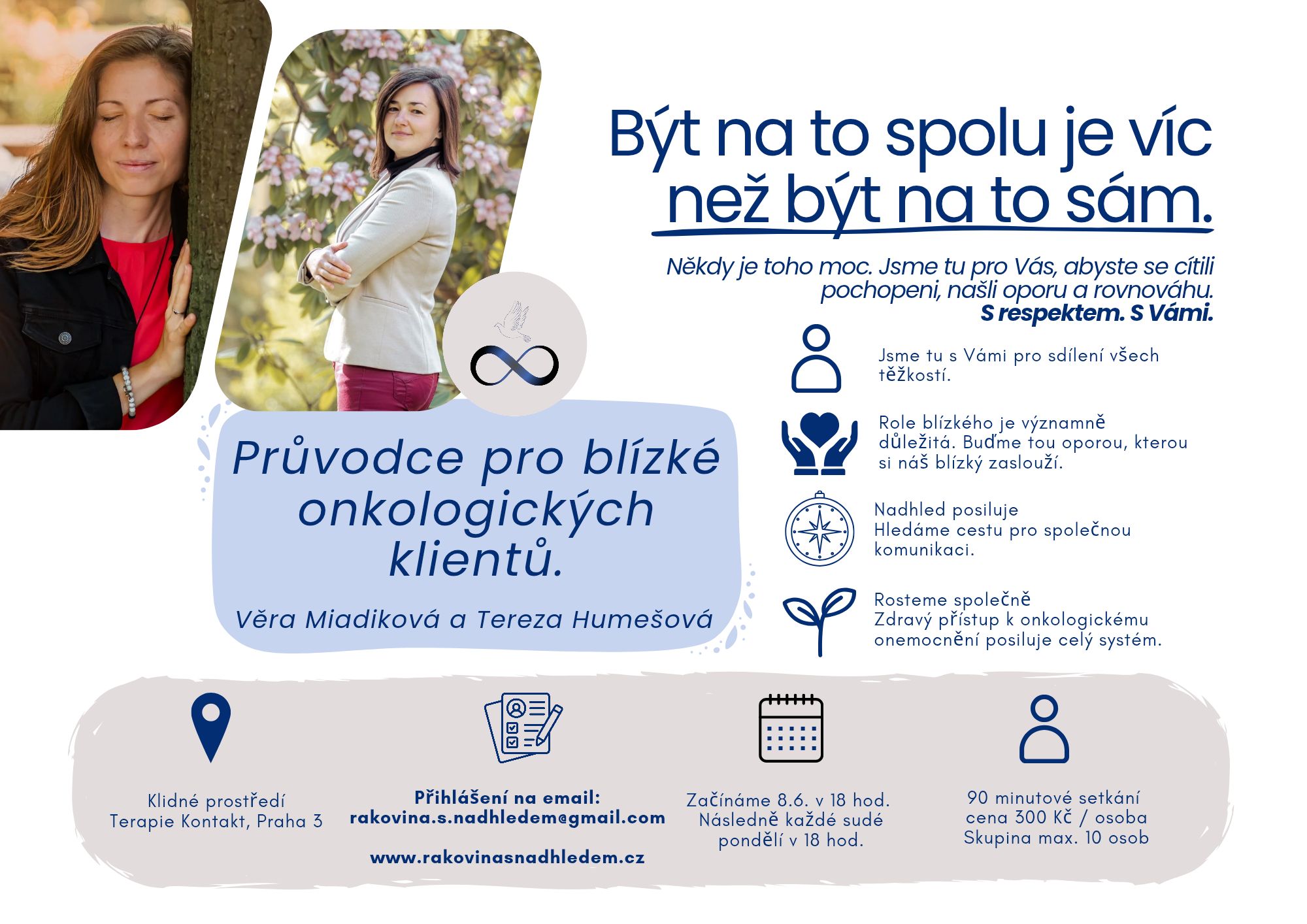 Rakovina s nadhledem – informační portál poskytující podporu, prevenci a důvěryhodné informace pro onkologické pacienty a jejich blízké